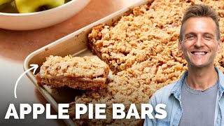 Apple Pie Bars  Instead of making an entire pie with crust make these instead [upl. by Billmyre]