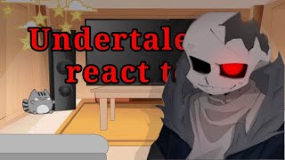 Undertale react to Horror Sans memes 26 EngEsp [upl. by Ahtinak]