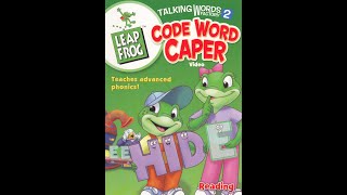 Previews from LeapFrog Talking Words Factory 2 Code Word Caper 2004 DVD [upl. by Persian]