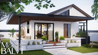 Simple and Elegant Modern Bungalow House Design Low Budget  3Bedroom [upl. by Ephrayim]