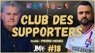 PIERRE MENES DANS LE CLUB DES SUPPORTERS 18 ÈME JOURNÉE LIGUE1 [upl. by Vish]