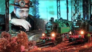 One Of The Best and Most Detailed Model Railroad Layout With Steam Trains in the World 4K UHD [upl. by Lust682]