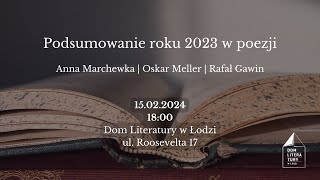 Podsumowanie roku 2023 w poezji [upl. by Terese546]