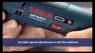 BOSCH MultiCutter GOP 108VLi [upl. by Ayirp786]