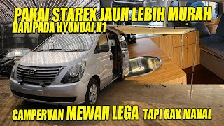 HYUNDAI STAREX MOVER DIESEL JADI CAMPERVAN MEWAH JADI TERASA MURAH [upl. by Nesral141]