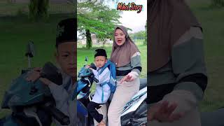 TIAN PULANG NGAJI DI JEMPUT SAMA IBU MIMI☺️😁 trending comedy humorlucu funny shorts [upl. by Yatzeck]