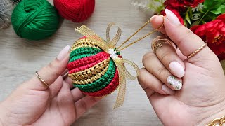 Impresionante😍 PATRÓN 3D¡El crochet más bonito que he tejido Navidad Crochet para iniciantes 🧶 [upl. by Hallock]