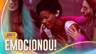 ALINE SE EMOCIONA AO OUVIR A MÚSICA QUE FEZ COM O MARIDO ANTES DE SER CONFINADA 🥹  BBB 23 [upl. by Musette200]