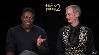 Interview Doug Jones amp Sam Richardson Talk Honoring HOCUS POCUS Fans Through New Sequel [upl. by Waynant]