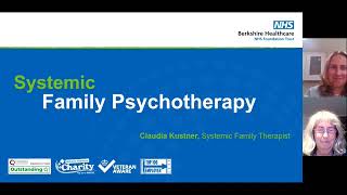 Systemic Family Psychotherapy careers at Berkshire Healthcare [upl. by Aeynod]