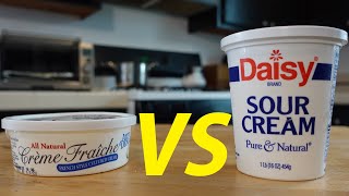 Creme Fraiche vs Sour Cream  Which To Use amp Why [upl. by Leshia]