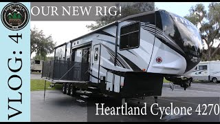 Our new RIG Heartland Cyclone 4270 [upl. by Antin]