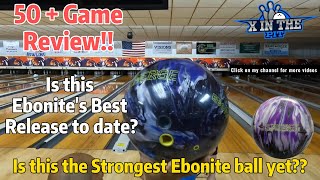 Ebonite Emerge Pearl Is This the Strongest pearl released Bowling Ball Review [upl. by Anilos301]