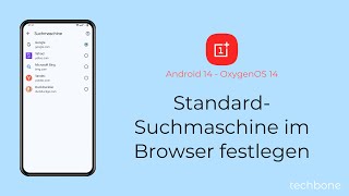 StandardSuchmaschine im Browser festlegen  OnePlus Android 14  OxygenOS 14 [upl. by Ledda]