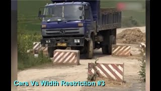 Cars Vs Width Restriction 3 [upl. by Ydnyc89]