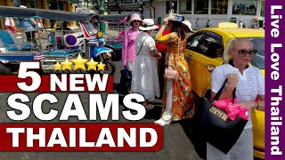 THAILANDs 5 New Tourist Scams  2023  Mistakes To Avoid livelovethailand [upl. by Aulea598]