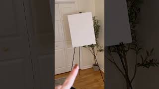 Easel Stand for Display Wedding Sign amp Poster Review Great easel for lightweight signage [upl. by Joella]