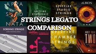 Strings Legato Libraries Comparison Spitfire 8dio Sonokinetic [upl. by Lampert]