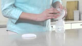 Philips Avent Manual Brest Pump  How To Assemble Video Demo  BabySecurity [upl. by Nolyar434]