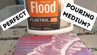 Floetrol Pouring Medium for Acrylic Paint  Floetrol Pouring Medium Review [upl. by Eanyl686]