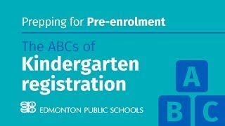 Prepping for Preenrolment The ABCs of Kindergarten registration [upl. by Lig]