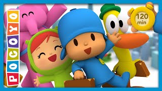 ✈️ POCOYO AND NINA  Tourist Trip 120 minutes  ANIMATED CARTOON for Children  FULL episodes [upl. by Frederic]