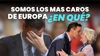 ¿En que somos los más caros de Europa [upl. by Merry349]