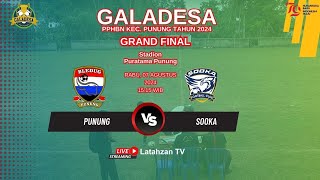 LIVE GALADESA PPHBN PUNUNG GRAND FINAL  PUNUNG VS SOOKA [upl. by Endaira]