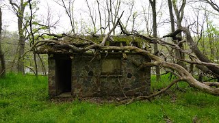 Abandoned Cabins at Gull Point State Park  Taco House  Okoboji Iowa [upl. by Enelia949]