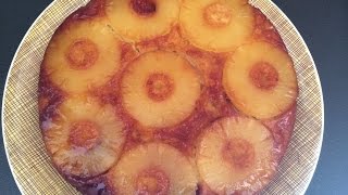 Recette Gâteau ananas renversé peu sucré [upl. by Eiralc]