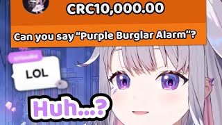 Someone Told Bijou to Do The quotPurple Burglar Alarmquot [upl. by Arfihs111]