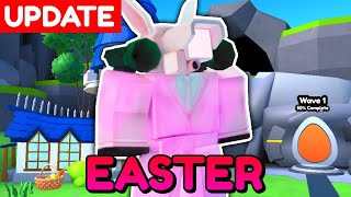 🐰EASTER EVENT UPDATE in Toilet Tower Defense 🔴 Live Stream [upl. by Diet]