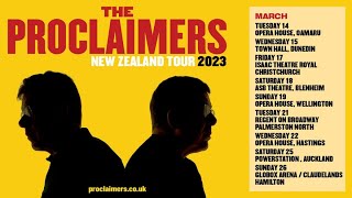 4K THE PROCLAIMERS Live in New Zealand 10 songs 42 minutes [upl. by Dal]