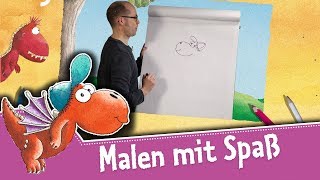 Malen mit Spaß  Malschule  Zeichenschule  Kinder malen Kokosnuss [upl. by Akinet]