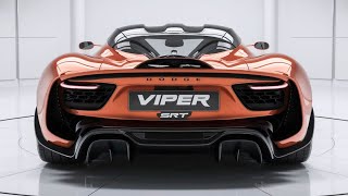 FIRST LOOK  2025 Dodge Viper SRT Revealed The American Supercar is Back [upl. by Bristow888]