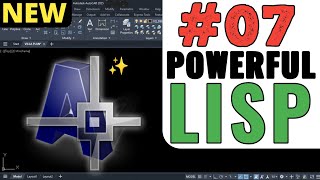 quot07 Powerful AutoCAD LISP Routines  CAD Tutorialsquot [upl. by Kassi969]