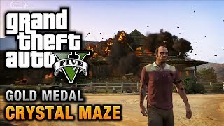 GTA 5  Mission 20  Crystal Maze 100 Gold Medal Walkthrough [upl. by Conny130]