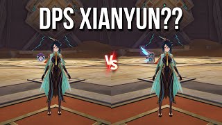 C0 Xianyun w R5 Oathsworn Eye vs R1 Skyward Altas Damage Comparisons Is C0 DPS Xianyun Viable [upl. by Nabe]