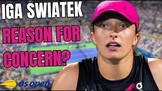 Iga Swiatek  Reason for Concern at US Open [upl. by Iramo]