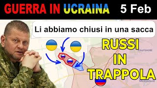 5 Feb Infiltratori Russi VENGONO INTRAPPOLATI NELLE DIFESE UCRAINE  Guerra in Ucraina [upl. by Nerrad573]