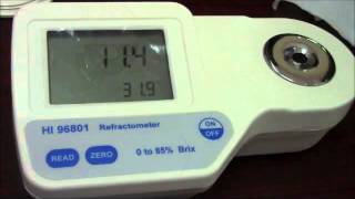 HI 96801 Refractometer [upl. by Llednav]