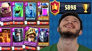 6000 KUPAYA SON 100 KUPAKüreselde Maçlar   Clash Royale [upl. by Caitlin621]