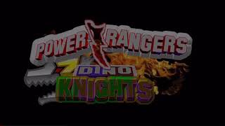 Dino Fury KNIGHTS with Black amp Green ranger  Power Rangers opening with Pellek song 2 [upl. by Anha778]