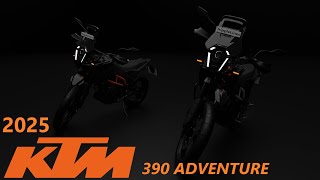 2025 KTM 390 Adventure  Next generation Ktm Adventure 390  4K [upl. by Anaicilef]