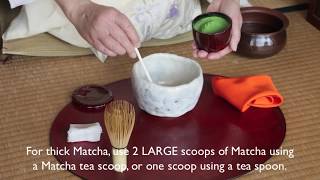 How to make Matcha Traditional Japanese Green Tea [upl. by Andromada]