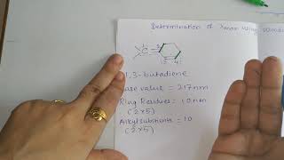 WoodwardFieser Rule for λmax determination λmax solvedexamples [upl. by Arvind]