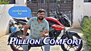 2024 Bajaj Pulsar NS 125  Pillion comfort MotoWallet  काफी अछी सीट है पर किसके लिए सही हैं [upl. by Nail]