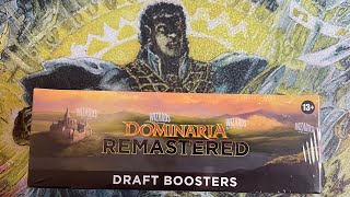 Dominaria Remastered Draft Box Break  Starting and Ending the Year [upl. by Leizahaj808]