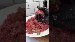 Milanesa de carne picada shortsvideo recetas receta [upl. by Mazonson]