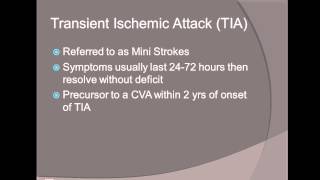 CVAStroke Management for the EMT Lecture [upl. by Aihsekin]